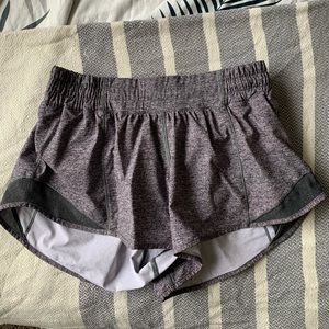 Grey lululemon shorts